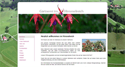 Desktop Screenshot of gaertnerei-himmelreich.de
